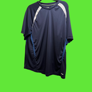 Tek Gear Blue Athletic Jersey Moisture-Wicking
